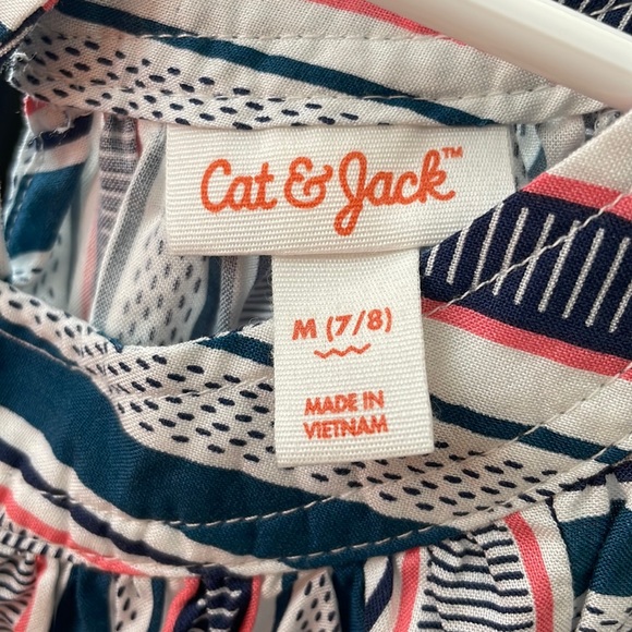 Cat & Jack, one T- shirt, one blouse, M size 7-8 girls - Picture 2 of 7